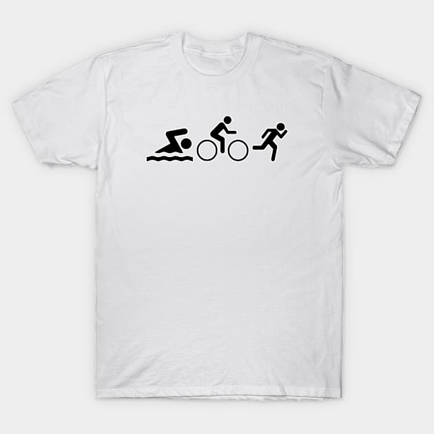 Triathlon athlete funny. Perfect present for mom mother dad father friend him or her T-Shirt by SerenityByAlex